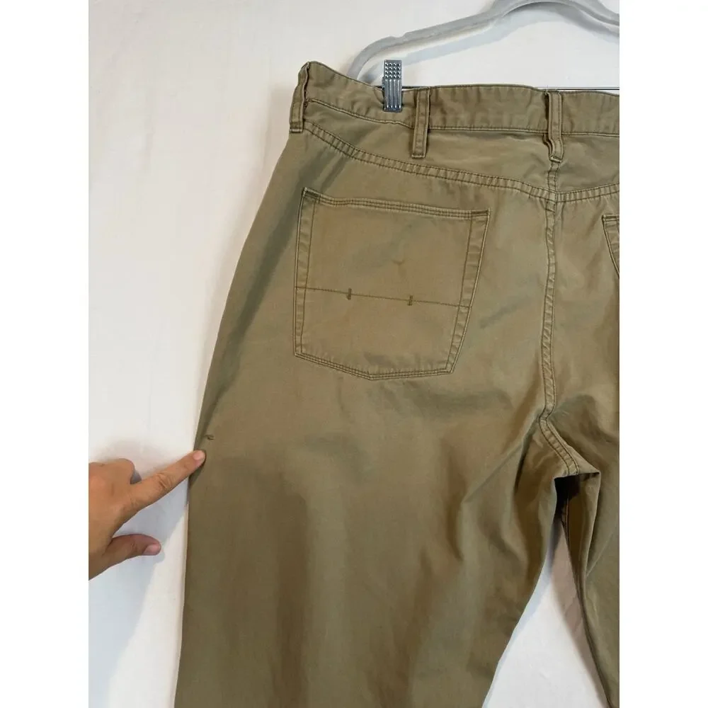 Vintage Polo Ralph Lauren Mens Chino's Heavy Cotton Khaki SZ‎ 40/30
